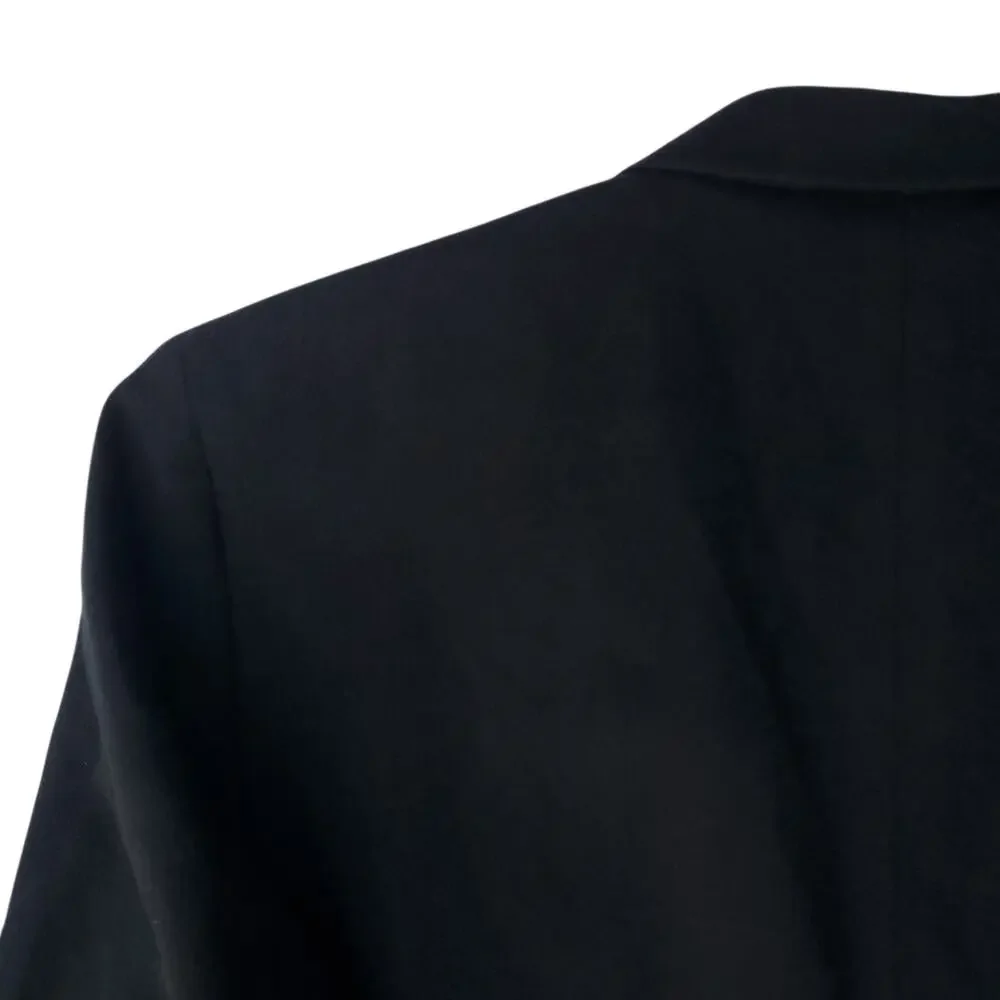 Jos A Bank Black Camel Hair Blazer Jacket Sport Coat Modern Gentleman 44L